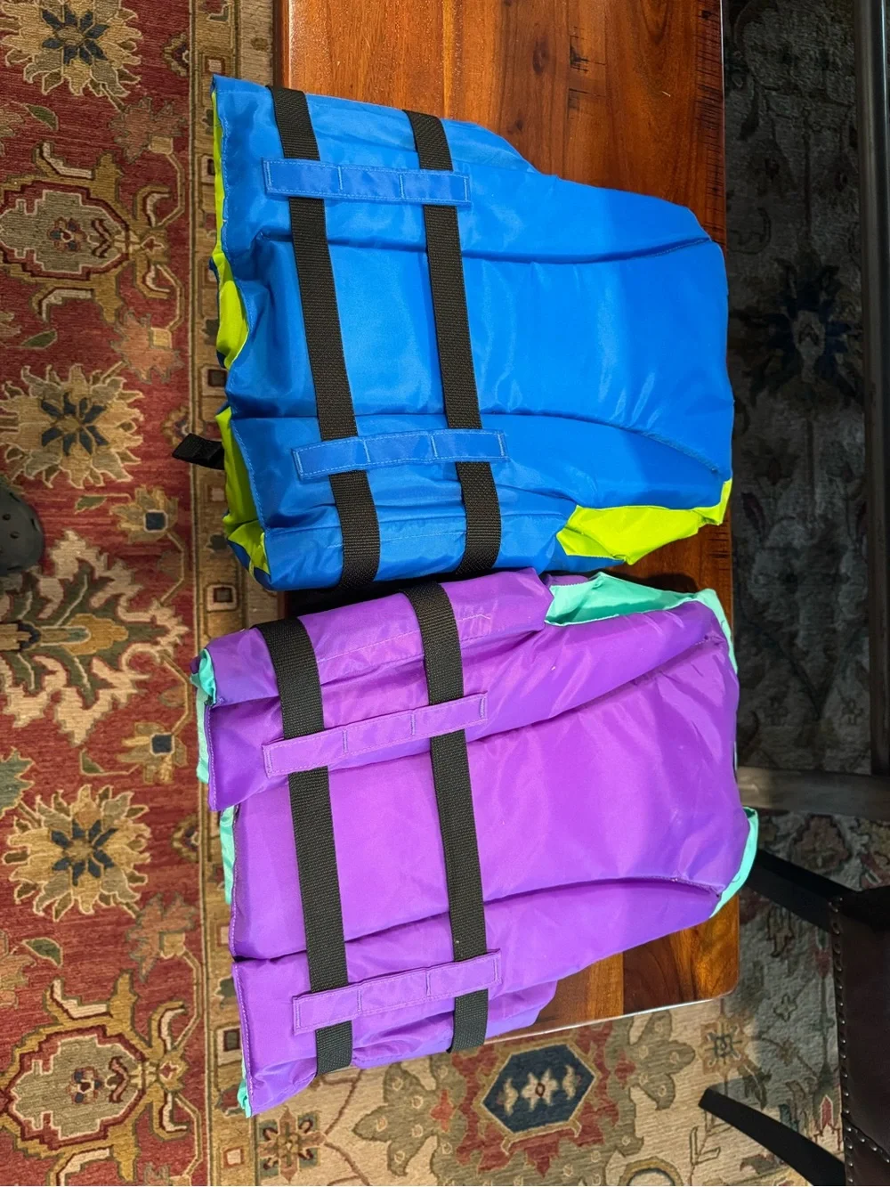 Onyx Youth Life Jacket - Blue & Neon Yellow
